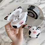 Wholesale Cute Design Cartoon Silicone Cover Skin for Airpod (1 / 2) Charging Case (Cow)